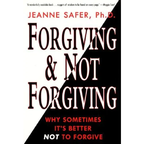 Forgiving and Not Forgiving - Paperback
