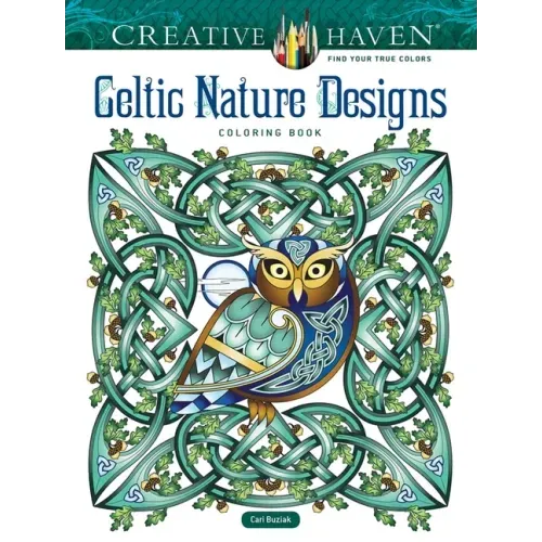 Creative Haven Celtic Nature Designs Coloring Book - Paperback