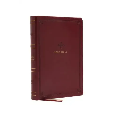 Nrsv, Catholic Bible, Standard Large Print, Leathersoft, Red, Comfort Print: Holy Bible - Imitation Leather