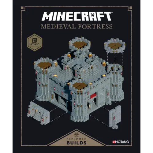 Minecraft: Exploded Builds: Medieval Fortress: An Official Mojang Book - Paperback