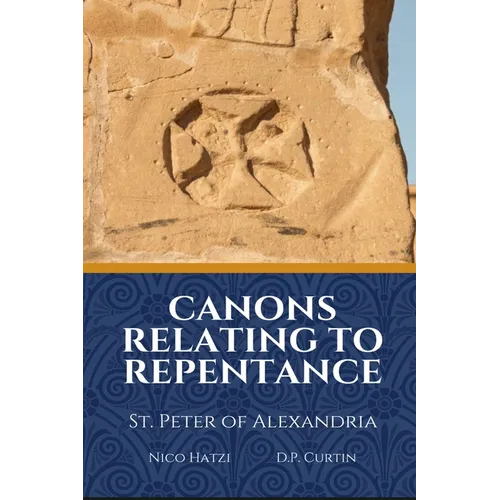 Canons Relating to Repentance - Paperback