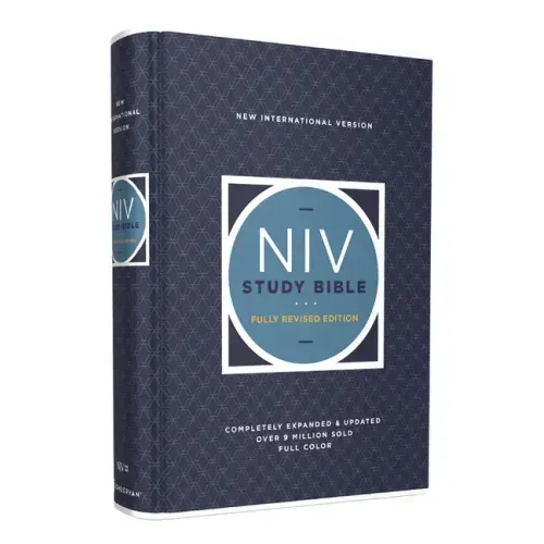 NIV Study Bible, Fully Revised Edition, Hardcover, Red Letter, Comfort Print - Hardcover