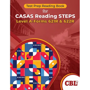 Test Prep Reading Book for CASAS Reading STEPS Level A-Forms 621R and 622R - Paperback