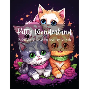 Kitty Wonderland: A Delightful Coloring Journey for Kids - Paperback
