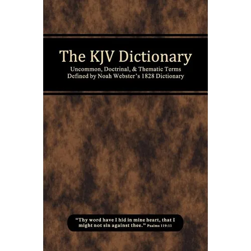 The KJV Dictionary - Paperback