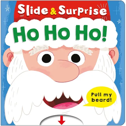 Ho Ho Ho! (Slide & Surprise!): A Pull-Tab Book - Board Book
