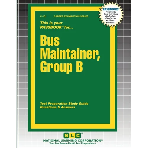 Bus Maintainer, Group B - Paperback