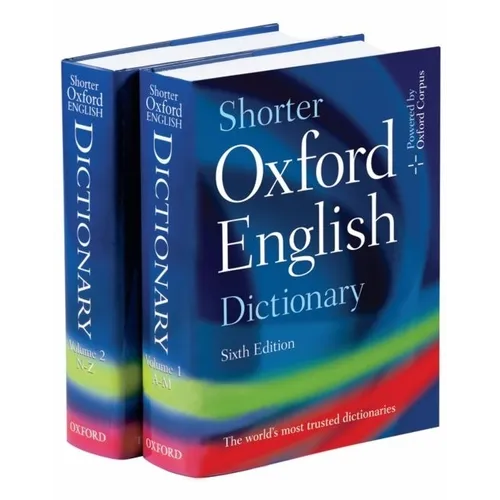 Shorter Oxford English Dictionary - Hardcover