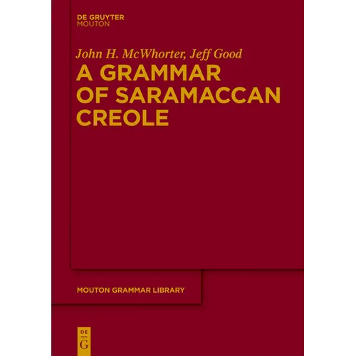 A Grammar of Saramaccan Creole - Paperback