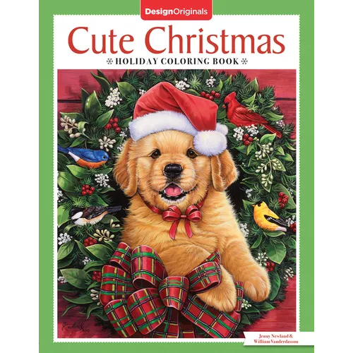 Cute Christmas Holiday Coloring Book - Paperback