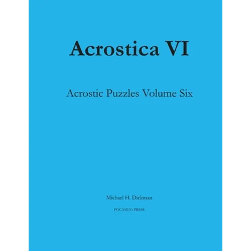 Acrostica VI - Paperback