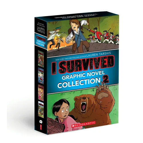 I Survived Graphic Novels #5-8 Box Set - Hardcover