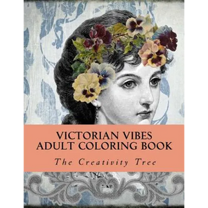Victorian Vibes: Adult Coloring Book - Paperback