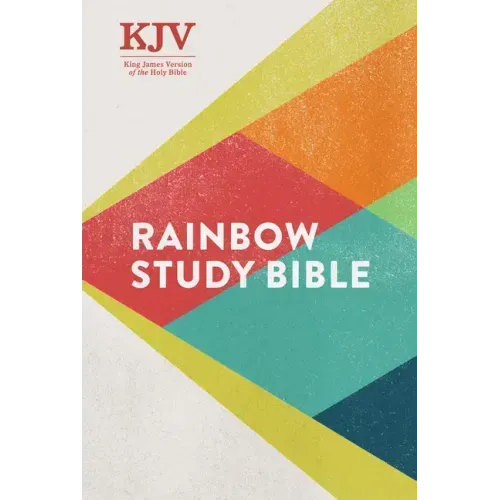 KJV Rainbow Study Bible, Hardcover: King James Version of the Holy Bible - Hardcover