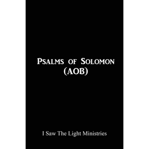 Psalms of Solomon (AOB) - Paperback