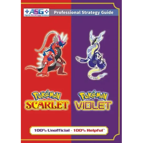 Pokémon Scarlet and Violet Strategy Guide Book (Full Color): 100% Unofficial - 100% Helpful Walkthrough - Paperback
