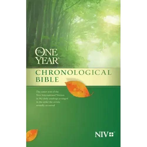 One Year Chronological Bible-NIV - Paperback