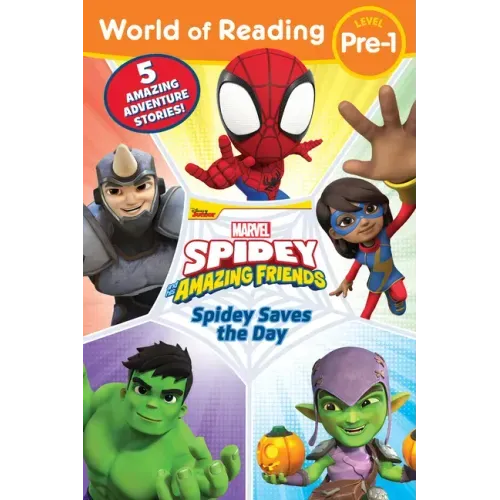 World of Reading: Spidey Saves the Day: Spidey and His Amazing Friends - Paperback