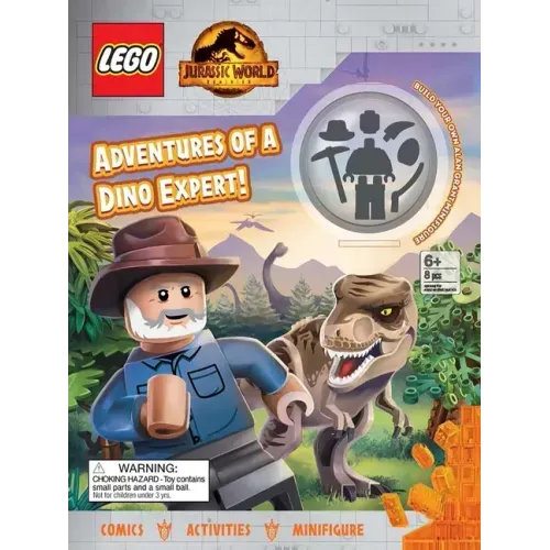 Lego Jurassic World: Adventures of a Dino Expert! - Paperback