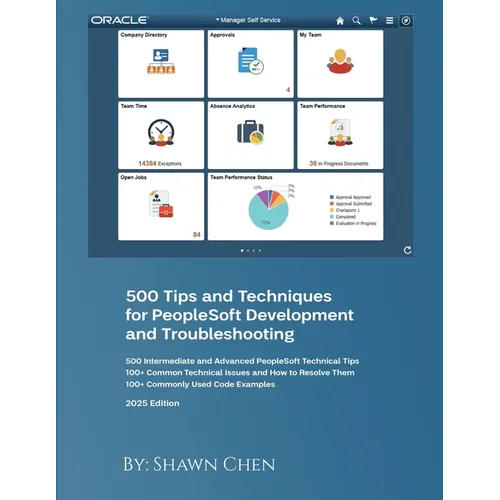 500 Tips and Techniques for Peoplesoft Development and Troubleshooting: 2025 Edition - Paperback
