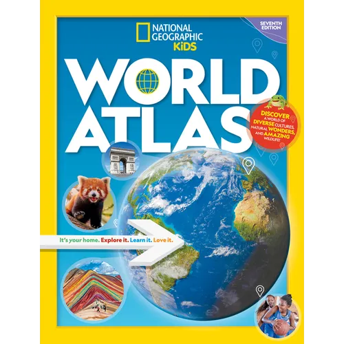 National Geographic Kids World Atlas, 7th Edition - Paperback