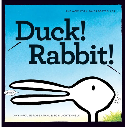 Duck! Rabbit!: (Bunny Books, Read Aloud Family Books, Books for Young Children) - Hardcover