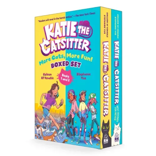 Katie the Catsitter: More Cats, More Fun! Boxed Set (Books 1 and 2): (A Graphic Novel Boxed Set) - Paperback