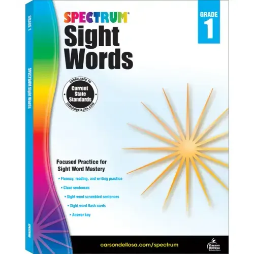 Spectrum Sight Words, Grade 1: Volume 103 - Paperback