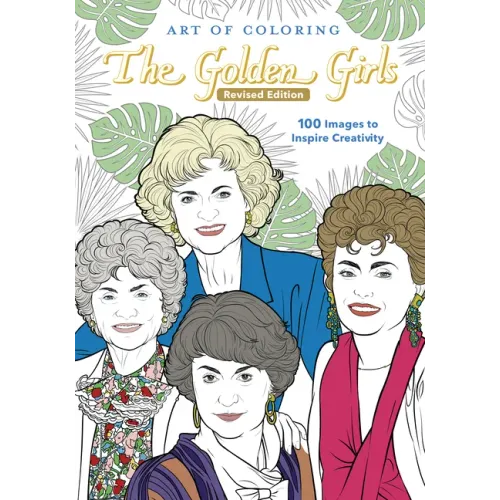 Art of Coloring: Golden Girls - Paperback