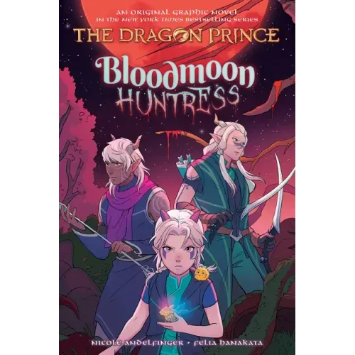 Bloodmoon Huntress: A Graphic Novel (the Dragon Prince Graphic Novel #2) - Paperback