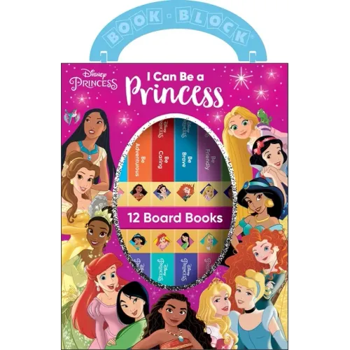 Disney Princess: I Can Be a Princess 12 Board Books