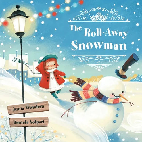 The Roll-Away Snowman - Paperback