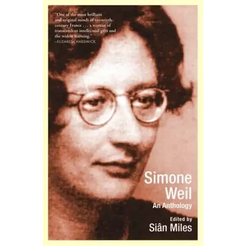 Simone Weil: An Anthology - Paperback