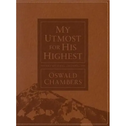 My Utmost for His Highest Devotional Journal: Updated Language - Hardcover