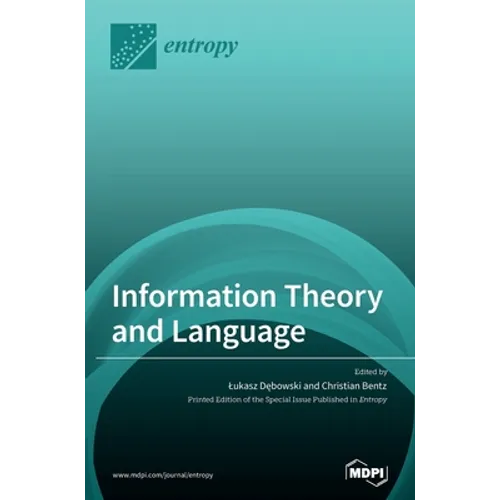 Information Theory and Language - Hardcover