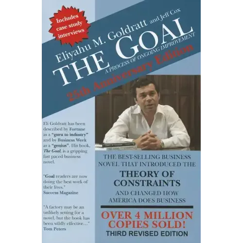 The Goal: 40th Anniversary Edition: A Process of Ongoing Improvement - Paperback