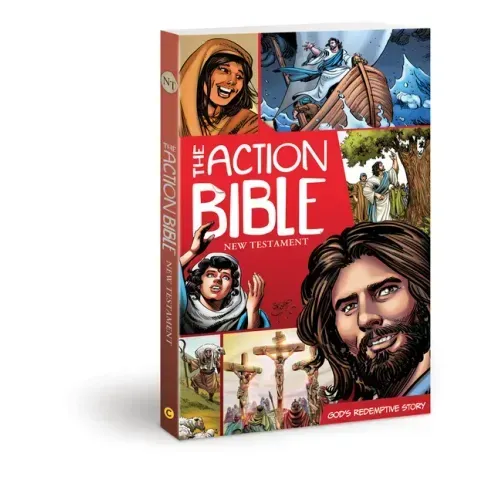 The Action Bible New Testament: God's Redemptive Story - Paperback