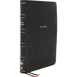 Nkjv, Thinline Bible, Large Print, Leathersoft, Black, Thumb Indexed, Comfort Print: Holy Bible, New King James Version - Imitation Leather