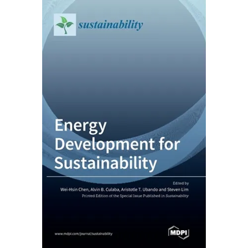 Energy Development for Sustainability - Hardcover