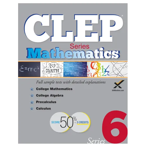 CLEP Math Series 2017 - Paperback