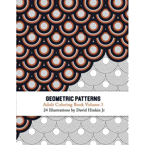Geometric Patterns - Adult Coloring Book Vol. 3 - Paperback