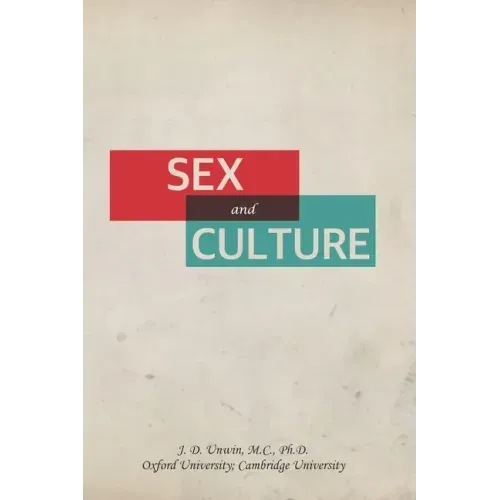 Sex and Culture - Paperback