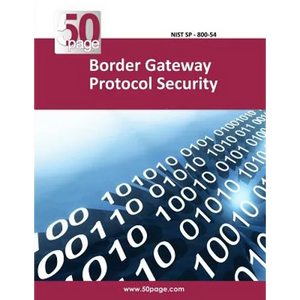 Border Gateway Protocol Security - Paperback