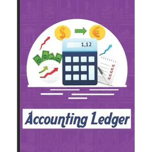 accounting ledgers for bookkeeping: Accounting General Ledge, sustained and long lasting tracking and record keeping Size:8.5"x11" in 100 - Paperback