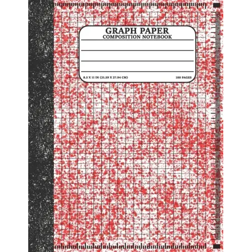 Graph Paper Composition Notebook: Math and Science Lover Graph Paper Cover Watercolor (Quad Ruled 4 squares per inch, 100 pages) Birthday Gifts For Ma - Paperback