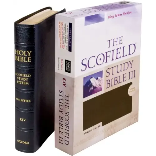 Scofield Study Bible III-KJV - Bonded Leather