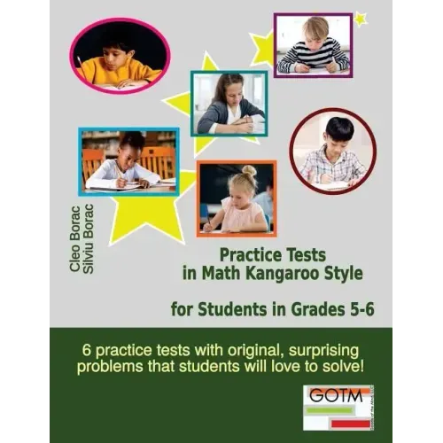 Practice Tests in Math Kangaroo Style for Students in Grades 5-6 - Paperback