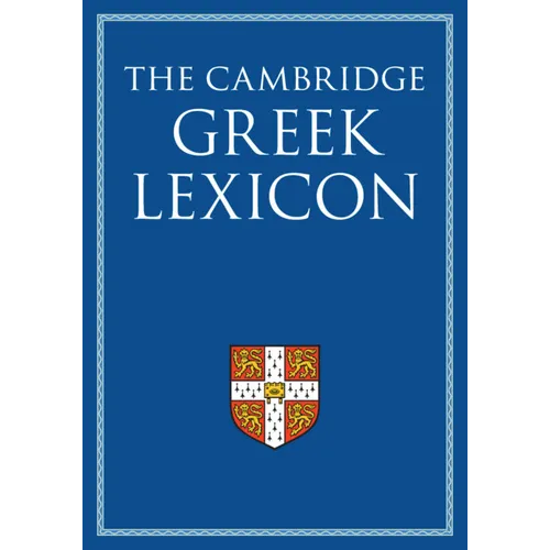 The Cambridge Greek Lexicon 2 Volume Hardback Set - Paperback