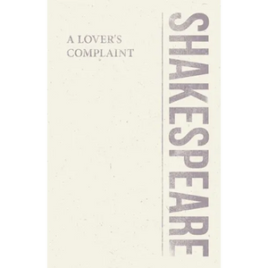 A Lover's Complaint - Paperback