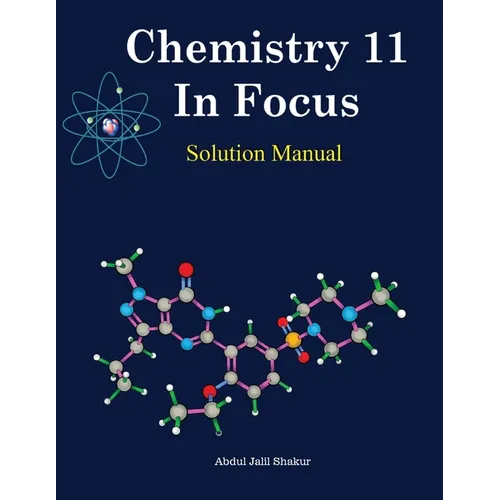 Chemistry 11 In Focus Solution Manual - Paperback